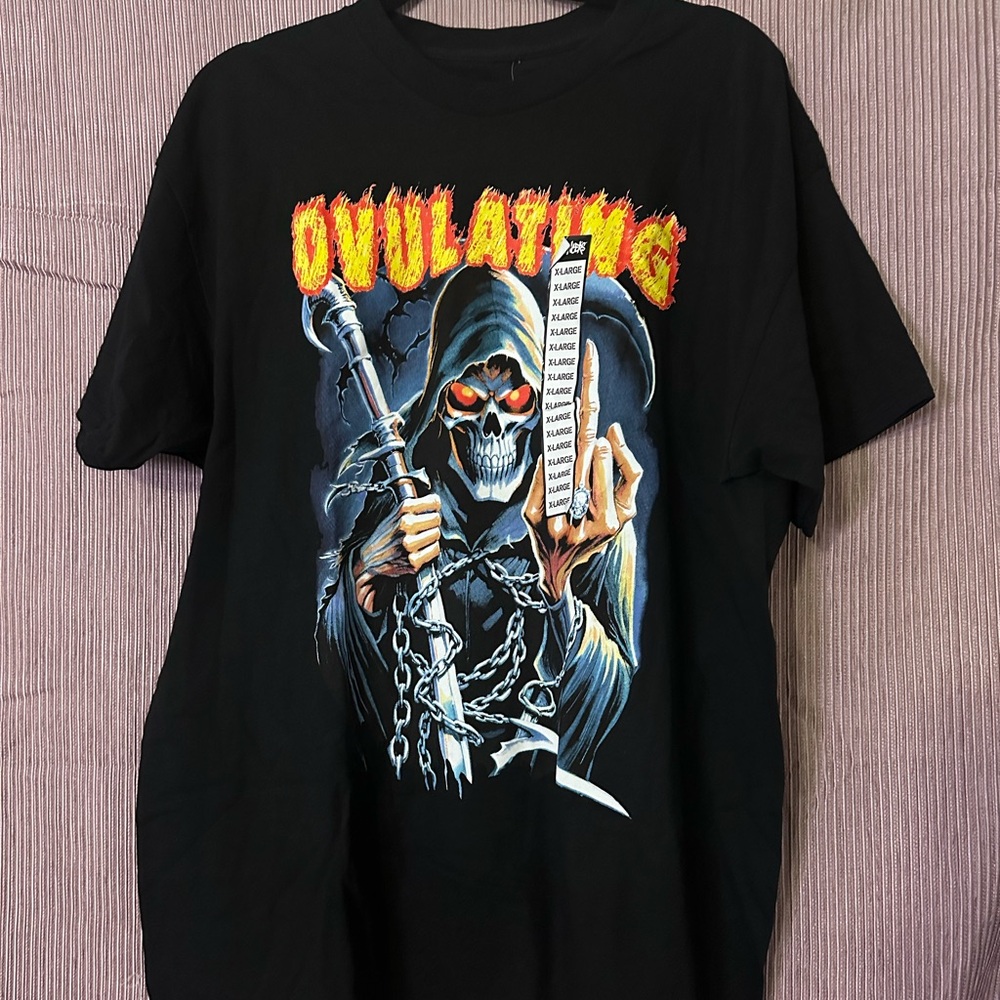 Spencer's Black Grim Reaper Tee
